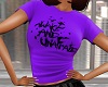 Purple Tee Unafraid