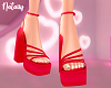Y! Red Sandals
