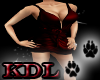 (KDL) Short Red Dress