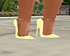Spring Yellow Pumps