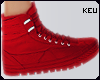 ʞ- Red Sneakers