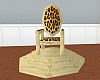 Cheetah King's Chair