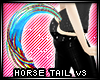 * Horse tail - blue