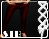 [STB] Red PVC Pants
