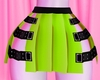 Goth Skirt Green RLL