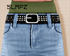 !!S Jeans L Blue Greeny