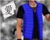 KS- Blue Sporty Vest