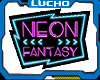🐾 Neon Fantasy Logo