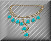 CRF* Roxie Teal Necklace