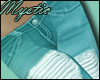 M| Teal Jeans !!