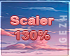 G| Scaler 130%