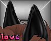 leather dog ears pointy