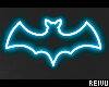 Blue Neon Bat