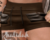 Brown shorts+ tattoo