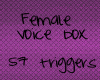 Female voicebox