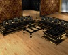 *D* black Gold Couch