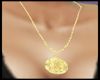 Lace Necklace Gold