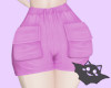 ☽ Cargo Shorts Pink