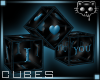 Cubes Blue 2c Ⓚ
