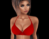 ♛ Red Beach Bikini