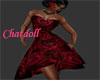 c]Red Dance dress
