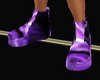 Purple rave shoes