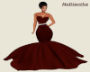 Wine Formal Gown
