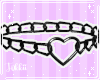T|Chain Choker Blk
