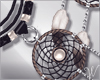 Necklace Black Crochet
