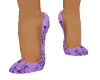Purple 7 inch stilettos 