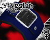 STGN Cuff Watch Blue Too