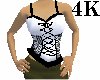 4K Black & White Corset