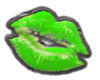 green lips