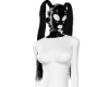 black pigtail mask
