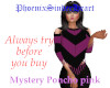 Mystery Poncho pink RL