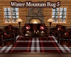 Winter Mountain Rug 5