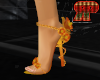 RP Gold Flower Shoes