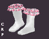 CRF* Plaid & White Socks