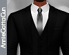 Black Suit ~ Silver Tie
