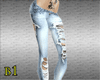 PF sexy jean white long