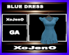 BLUE DRESS