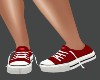 !R! Dark Red Sneakers