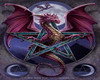 Wicca Dragon Picture Fra