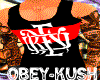 OBEY tank redblk-KUSH