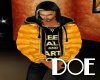 [d0e]Blk Yeller Jacket M