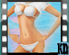 [KD] Beach White Bikinis