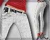 *AK skinny white jeans