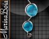 -MB-Blue Planet Earrings