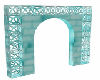 Brick Archway in Teal