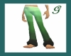 green fade pants